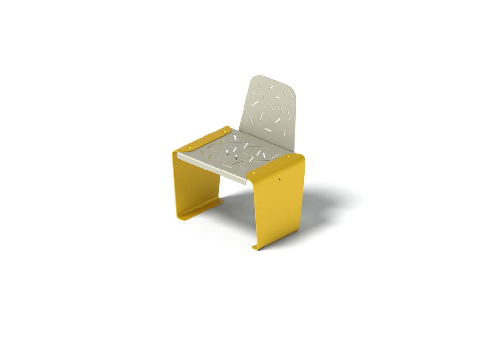 chaise lud jaune 1