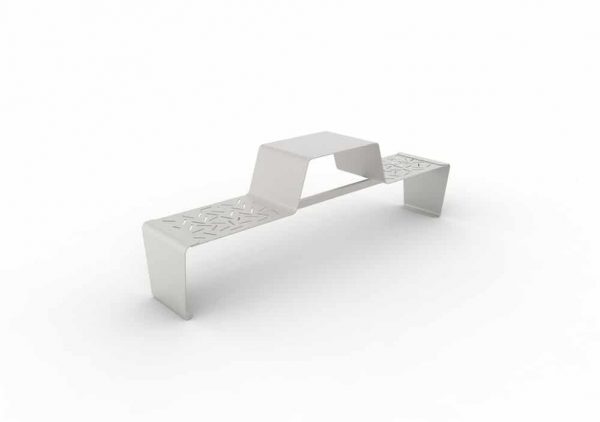 Une table gigogne duo LUD grise