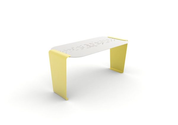 Une table LUD jaune