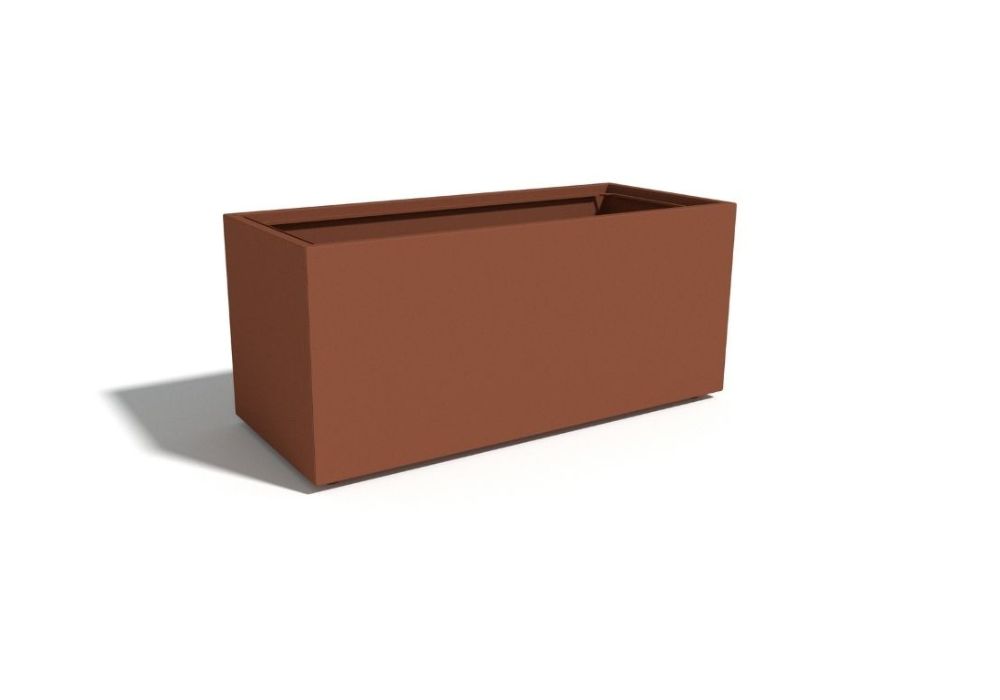 Jardiniere rectangle cub