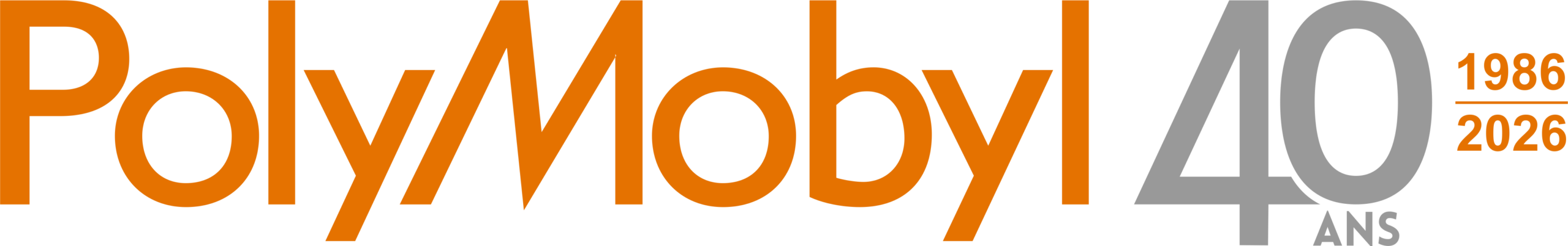 LOGO 40 ANS POLYMOBYL
