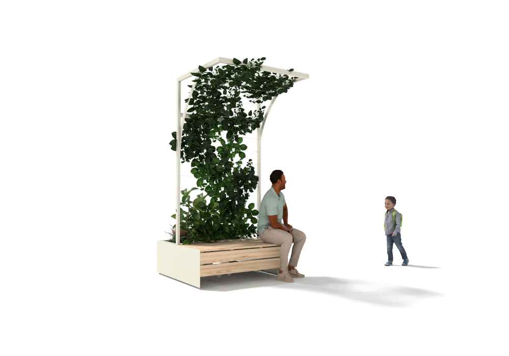 Pergola vegetalise CUB 2