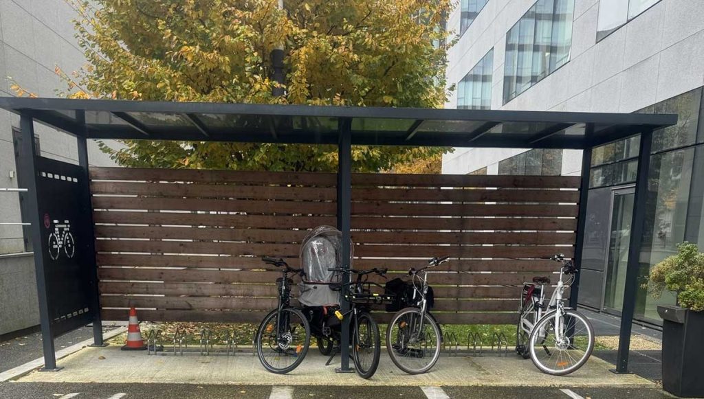 Abri velos en villes
