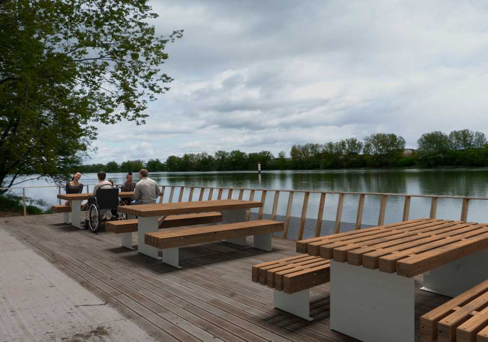 table banquette ligne Catalogne 2 Polymobyl