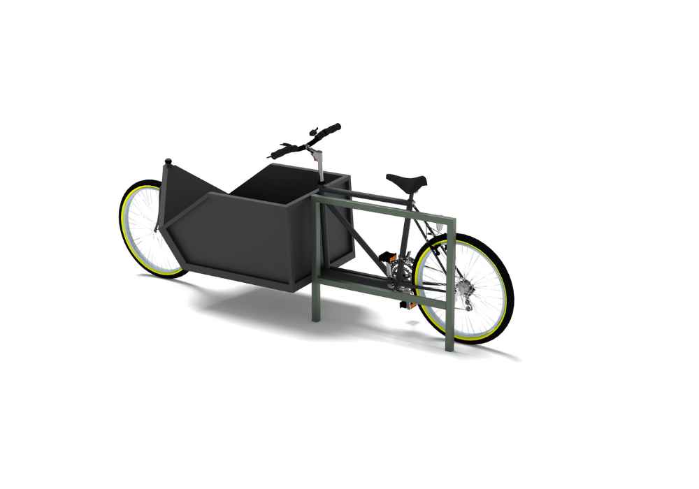 Velo cargo borne velo cargo pur BOVC 7009