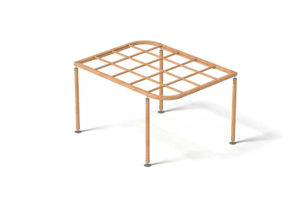 PERGOLA 4x3 DUN VUE PERSPECTIVE 1